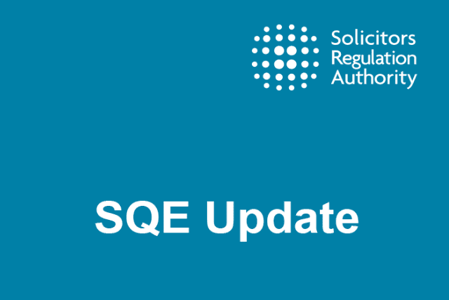 All change? Just a year to go until the introduction of the SQE