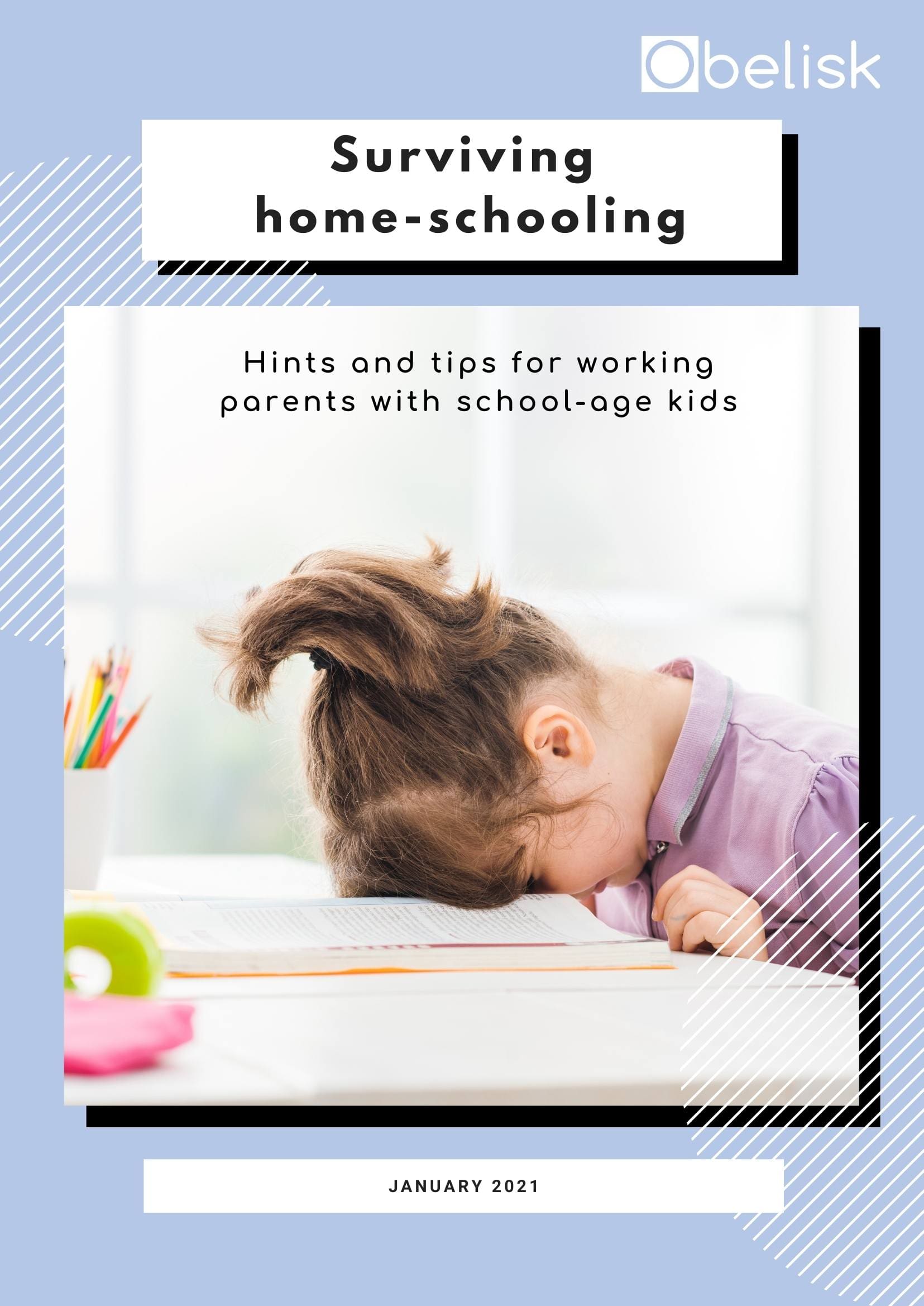 Front cover of Obelisk tips for home-schooling